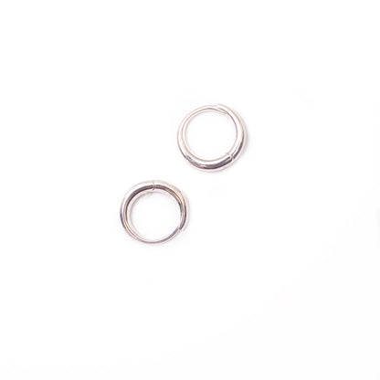 Medium Nouveau Hoops Sterling Silver - SOPHIE BUHAI 正面