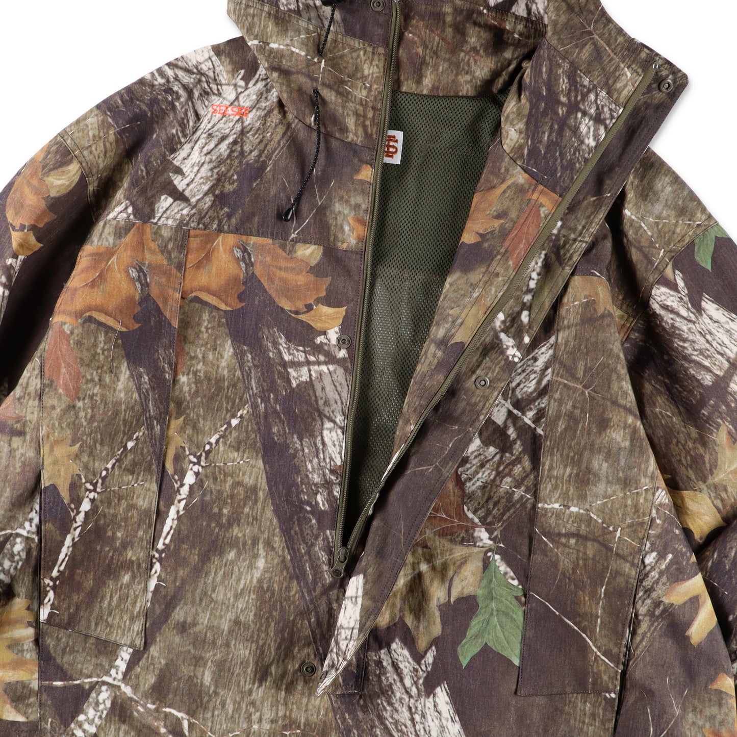 SEE SEE PULL OVER HOODY【TREE CAMO】