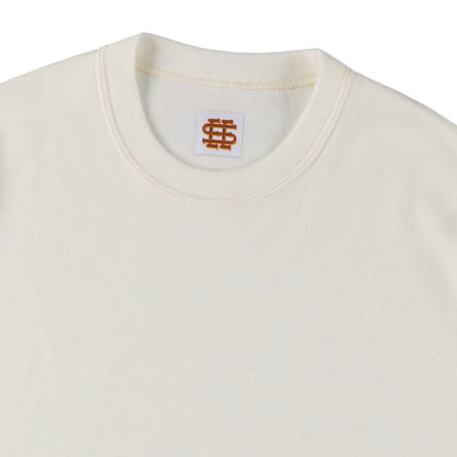 SEE SEE SUPER BIG LS KNIT TEE【WHITE】