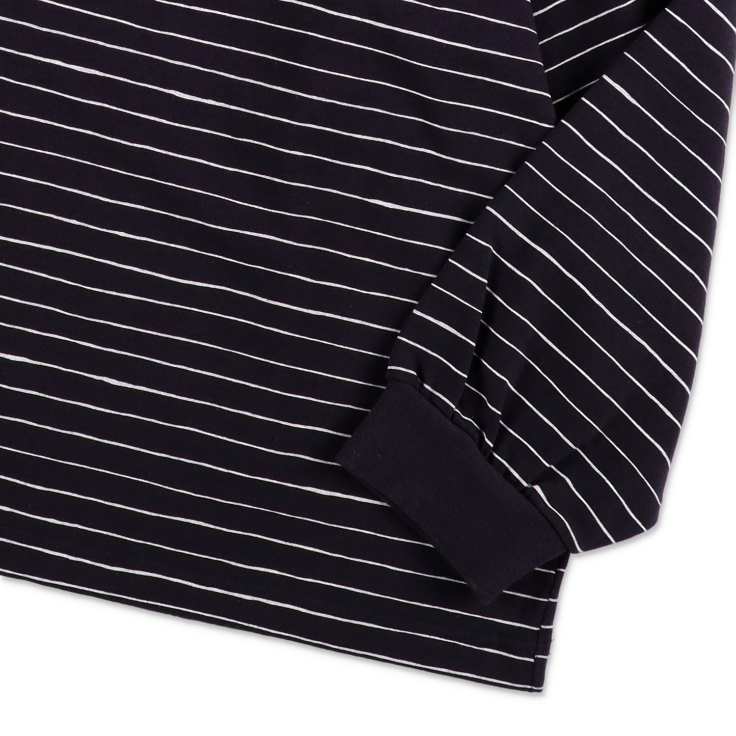 SEE SEE SUPER BIG LS FLAT BOARDER TEE 〈TYPE 1〉【NAVY/WHITE】