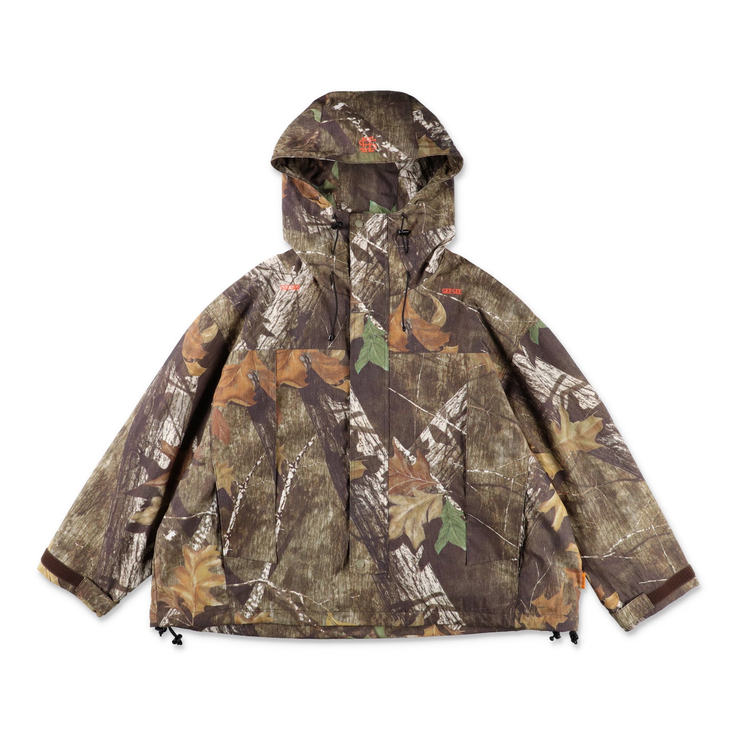 SEE SEE PULL OVER HOODY【TREE CAMO】