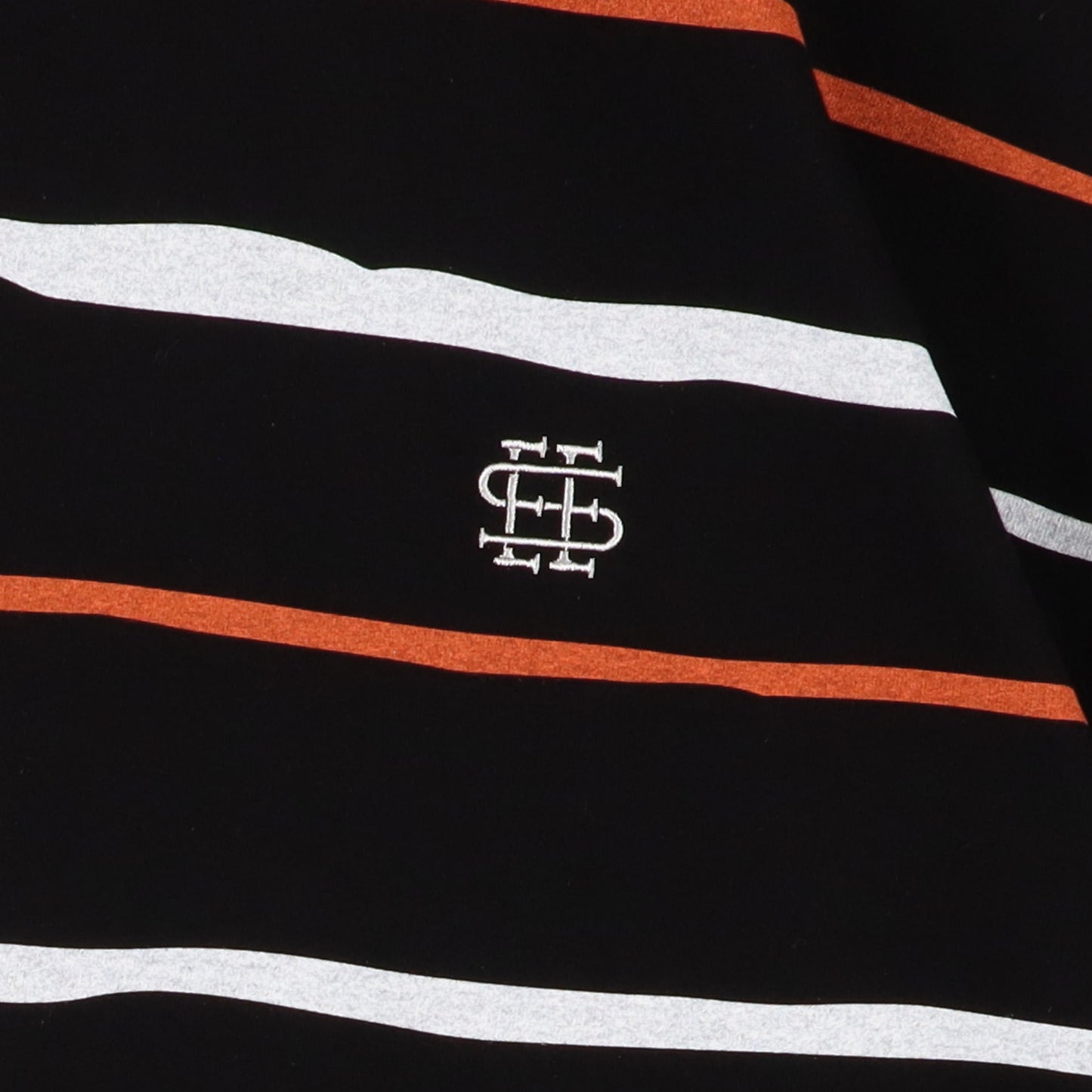 【3-1】SEE SEE Super Big Border SS Flat Tee【Black】