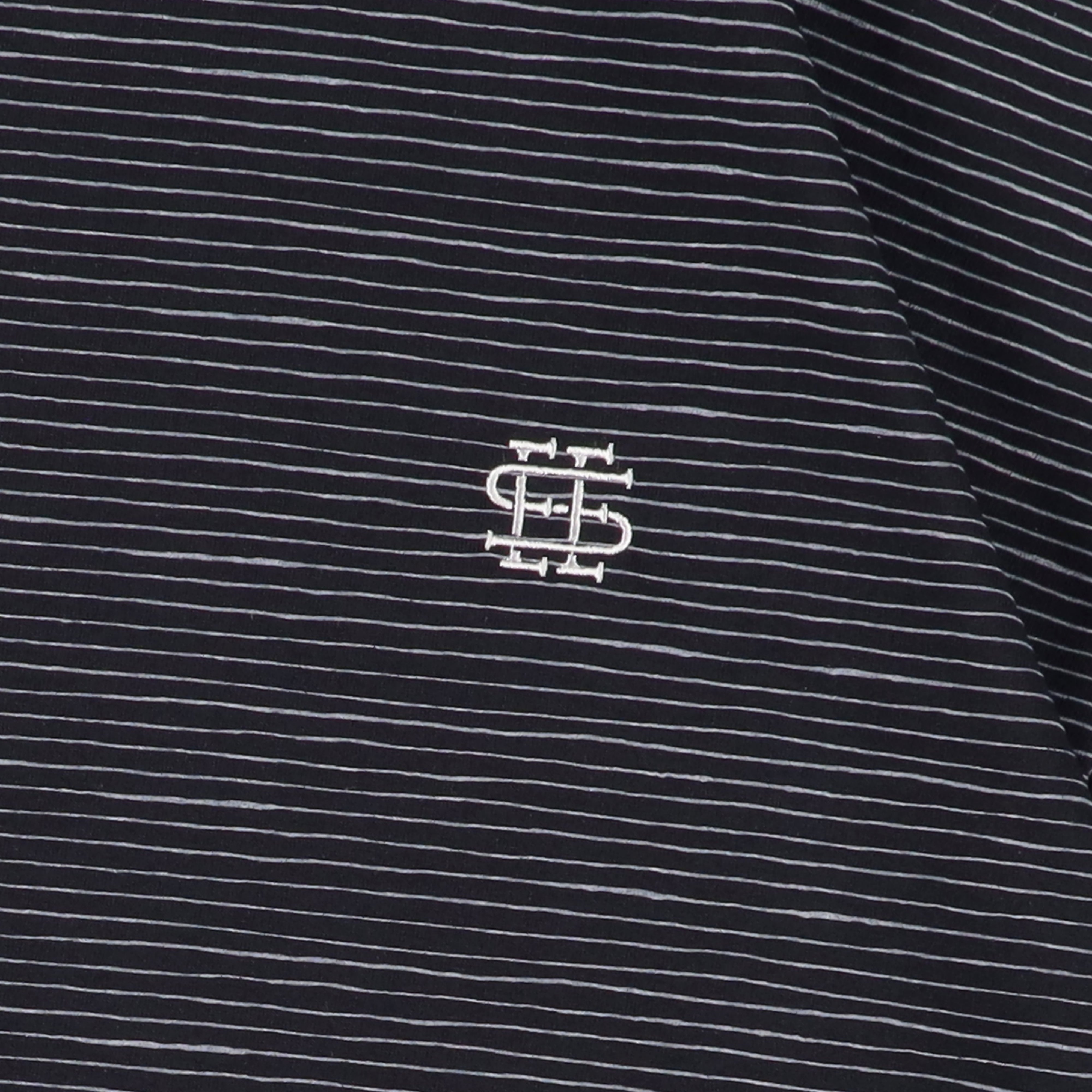 4-2】SEE SEE Super Big Border SS W/Drawstrings Tee【Navy】 – STUDY