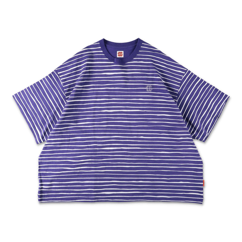 5-1】SEE SEE Super Big Border SS Flat Tee【Purple】 – STUDY
