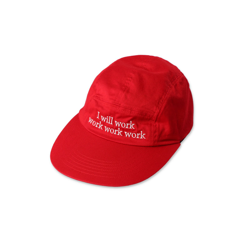 SEE SEE Cotton Jet Cap【Red】 SEE SEE Cotton Jet Cap【Red】 – STUDY SHOWROOM STORE