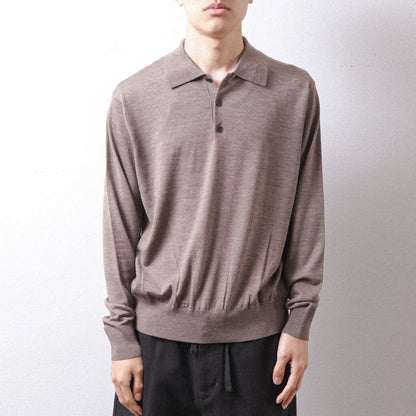 MEIAS Wool Polo PO Brown【VIPO-6A02】(N)