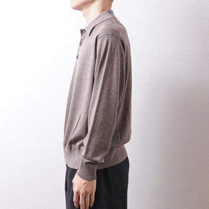 MEIAS Wool Polo PO Brown【VIPO-6A02】(N)