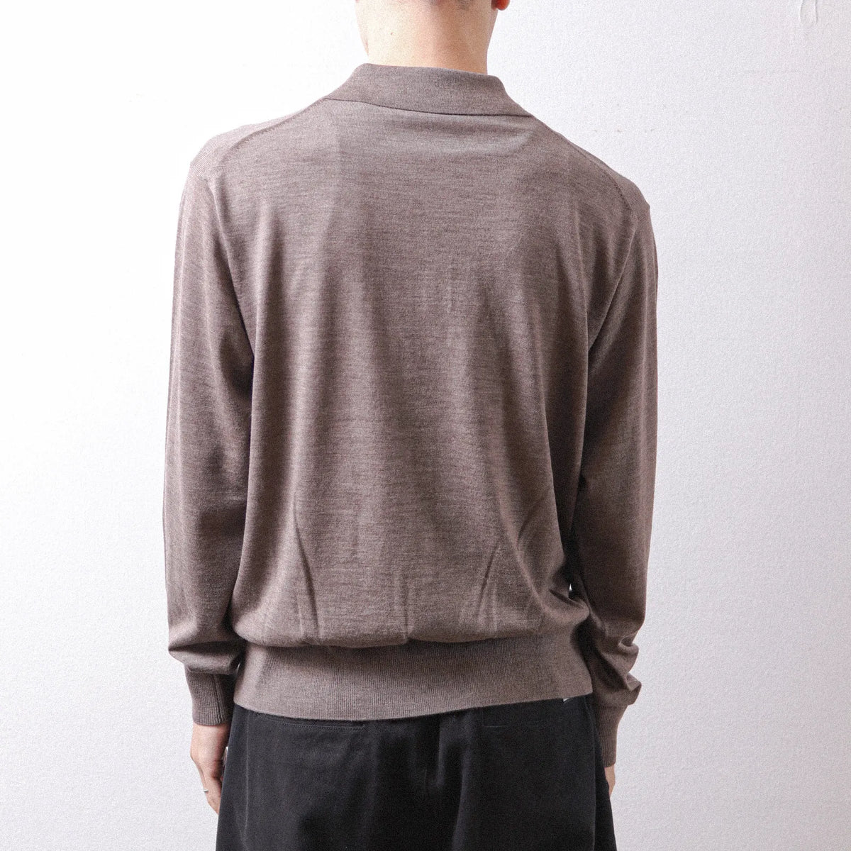 MEIAS Wool Polo PO Brown【VIPO-6A02】(N)