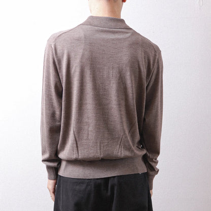 MEIAS Wool Polo PO Brown【VIPO-6A02】(N)