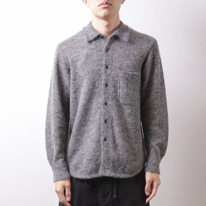 MEIAS Mohair Knit Shirt Charcoal【BICD-6A04】(N)
