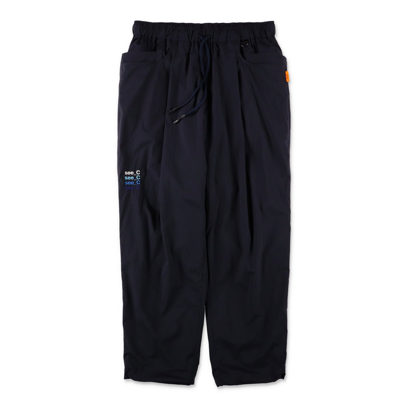 SEE SEE x eye_C WIDE TAPAERED EASY PANTS【NAVY】 – STUDY SHOWROOM