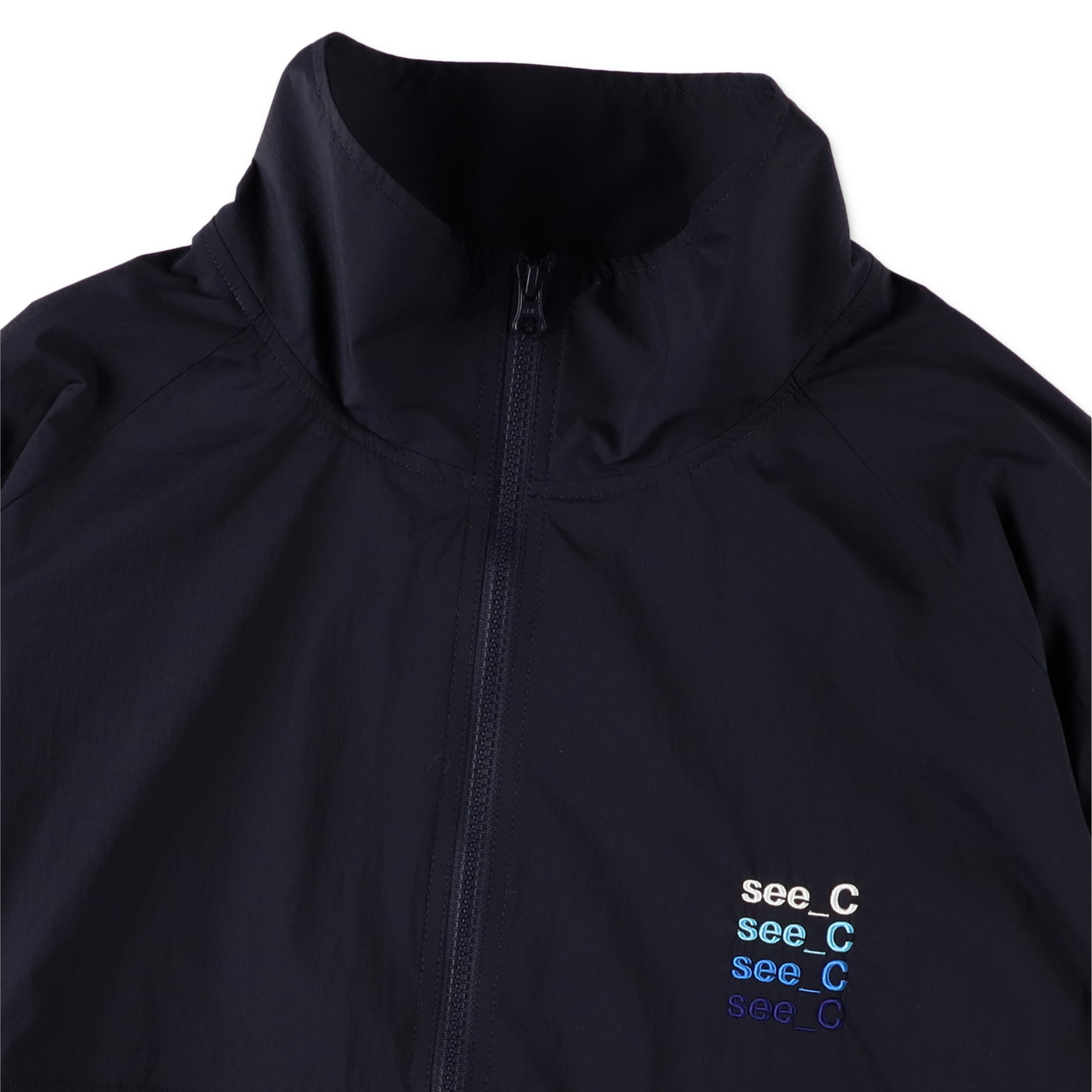 SEE SEE x eye_C WINDBREAKER JACKET【NAVY】 – STUDY SHOWROOM STORE