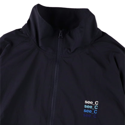 SEE SEE x eye_C WINDBREAKER JACKET【NAVY】
