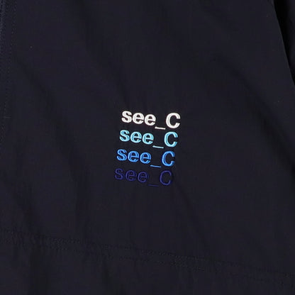 SEE SEE x eye_C WINDBREAKER JACKET【NAVY】