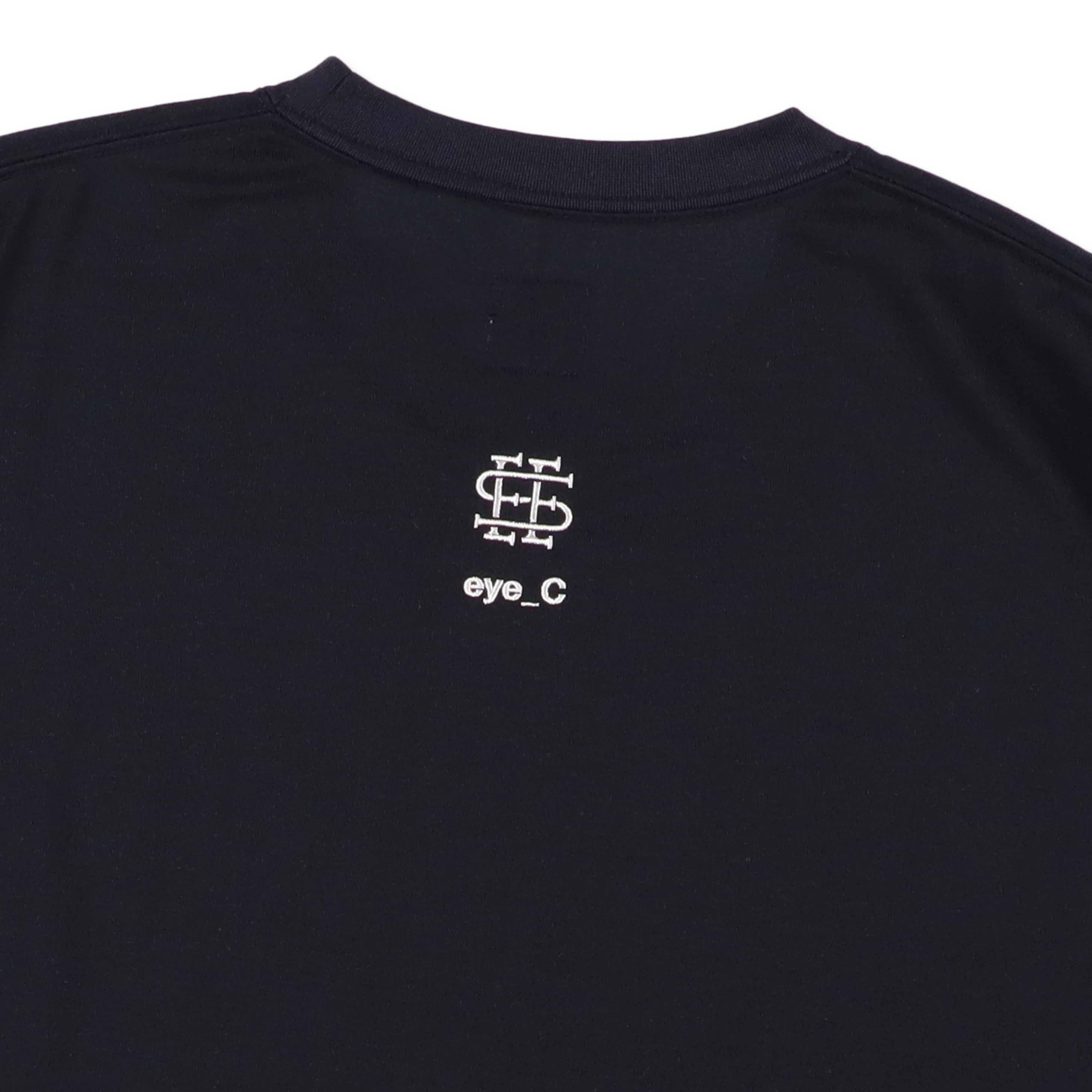 SEE SEE x eye_C SUPER BIG SS TEE【NAVY】 – STUDY SHOWROOM STORE