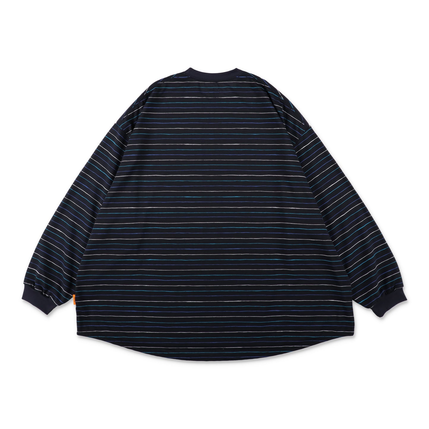 SEE SEE x eye_C SUPER BIG BORDER LS TEE【NAVY】