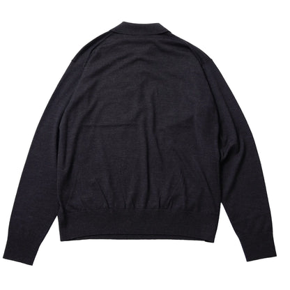 MEIAS Wool Polo PO Brown【VIPO-6A02】(N) 商品写真 背面