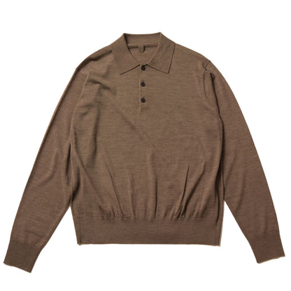 MEIAS Wool Polo PO Brown【VIPO-6A02】(N) 商品写真 正面