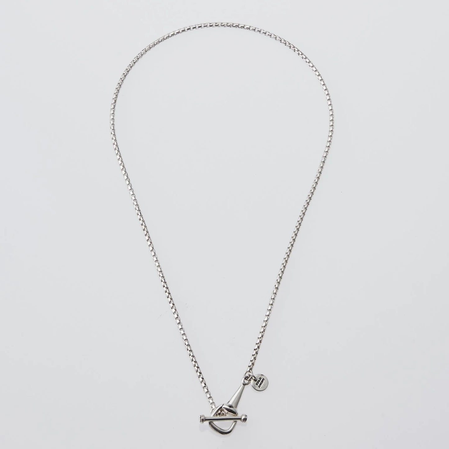 Venetian Link Necklace with Horse Bit　全体写真
