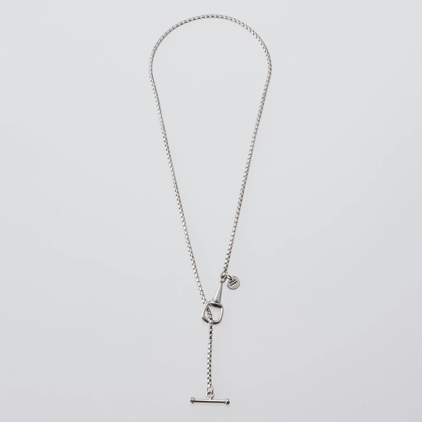 Venetian Link Necklace with Horse Bit 全体写真２