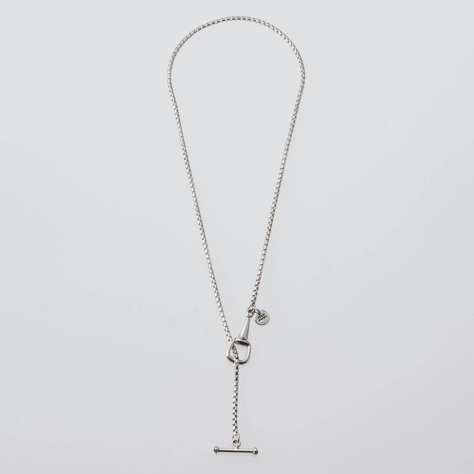 Venetian Link Necklace with Horse Bit 全体写真２