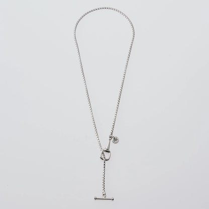 Venetian Link Necklace with Horse Bit 全体写真２