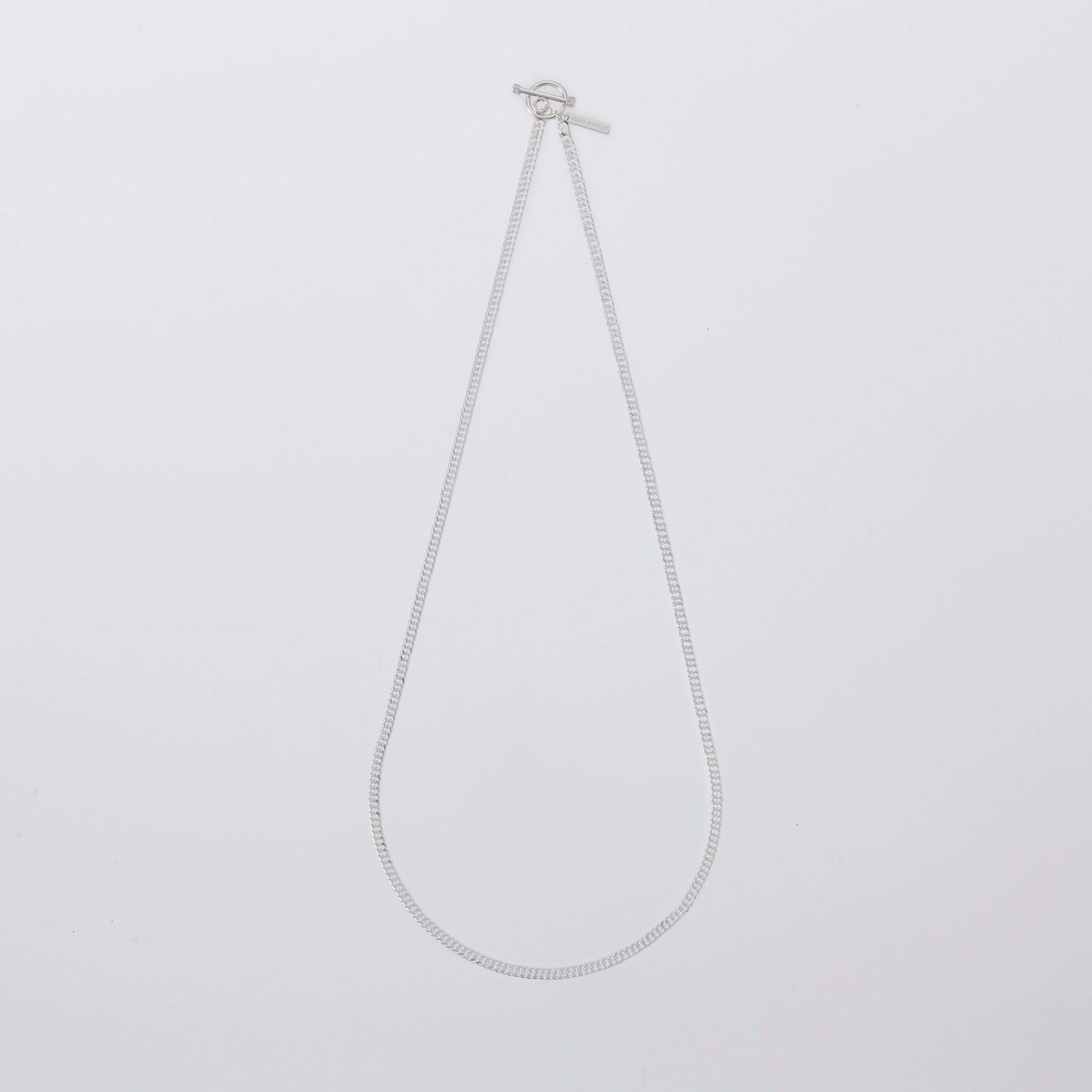 Flat Link Necklace-Double- 全体写真