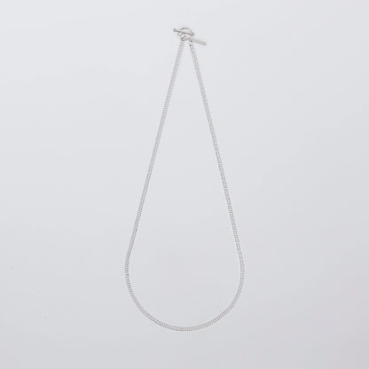 Flat Link Necklace-Double- 全体写真