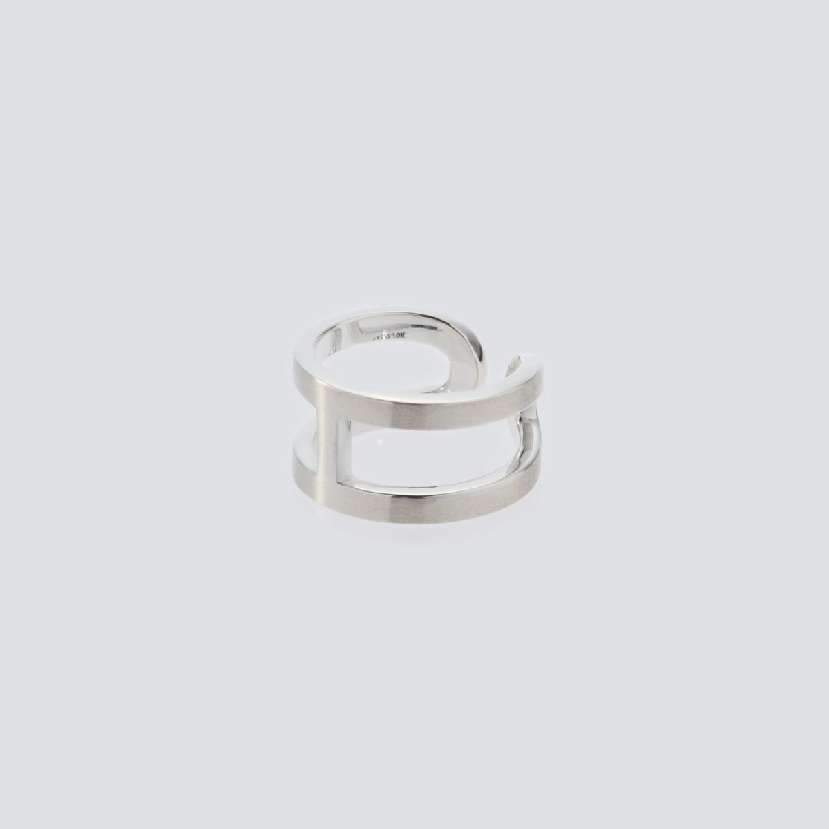 XOLO JEWELRY - H Ring with Hair Line – STUDY SHOWROOM STORE