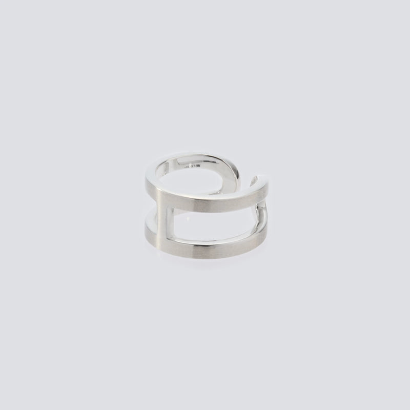 XOLO JEWELRY H Ring 　Lsize（18~19号） XOLO JEWELRY - H Ring with Hair Line – STUDY SHOWROOM STORE