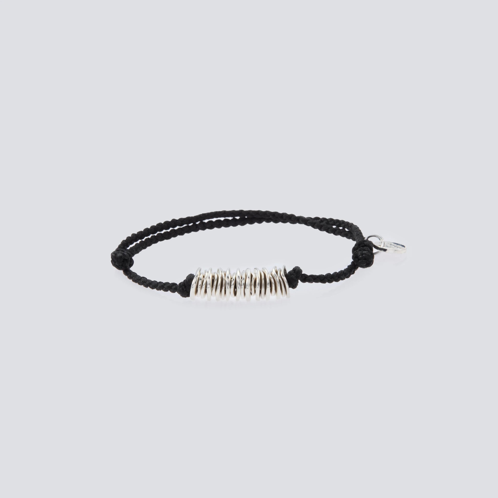 Piece Link Silk Code Bracelet　全体写真