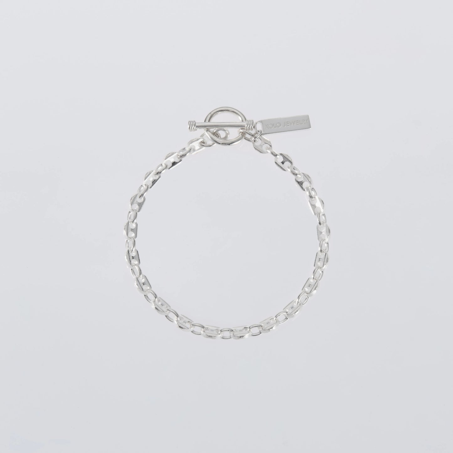 XOLO Cut Caviar Link Bracelet -5mm- フロントデザイン