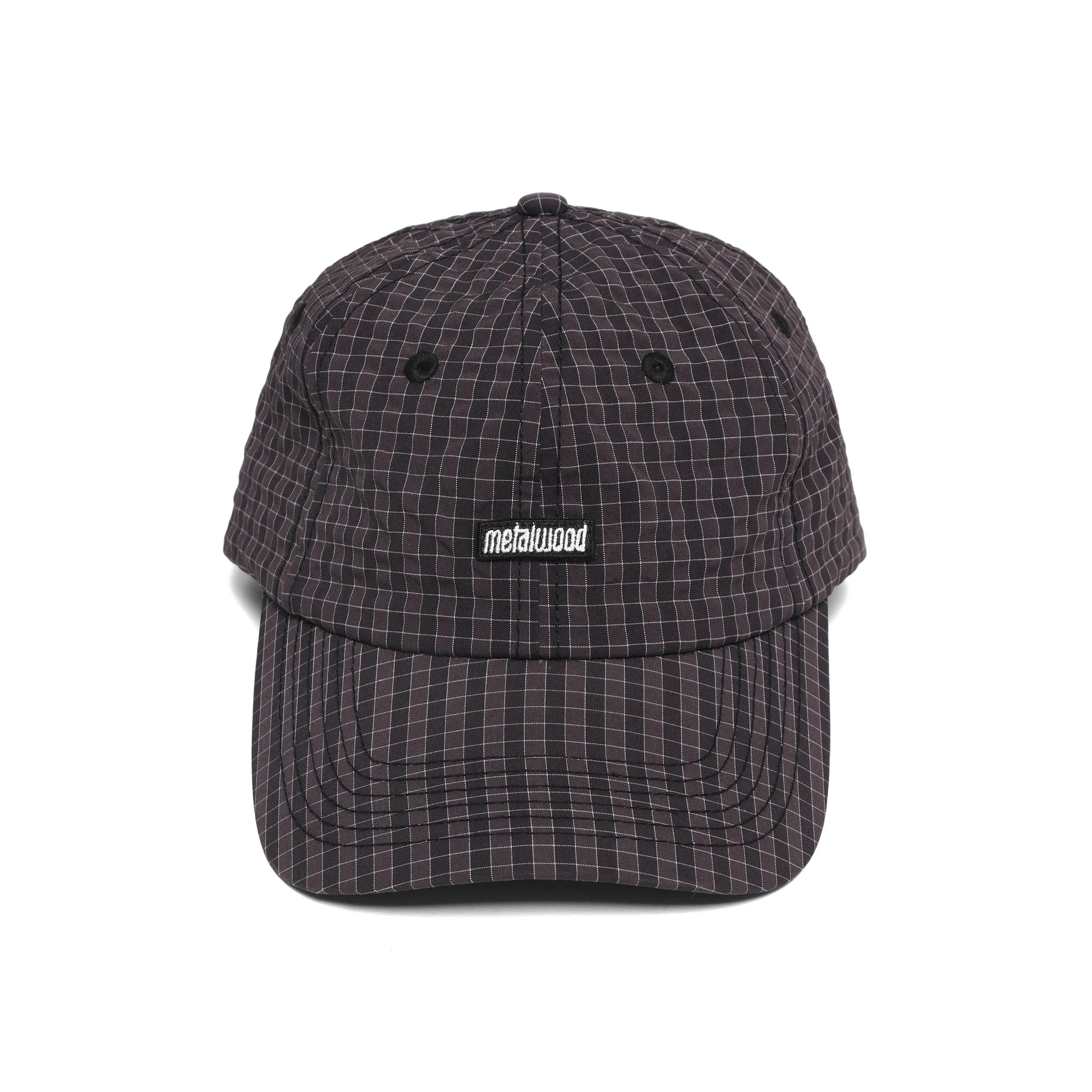 METALWOOD STUDIO MINI METAL LOGO DAD HAT Brown 正面