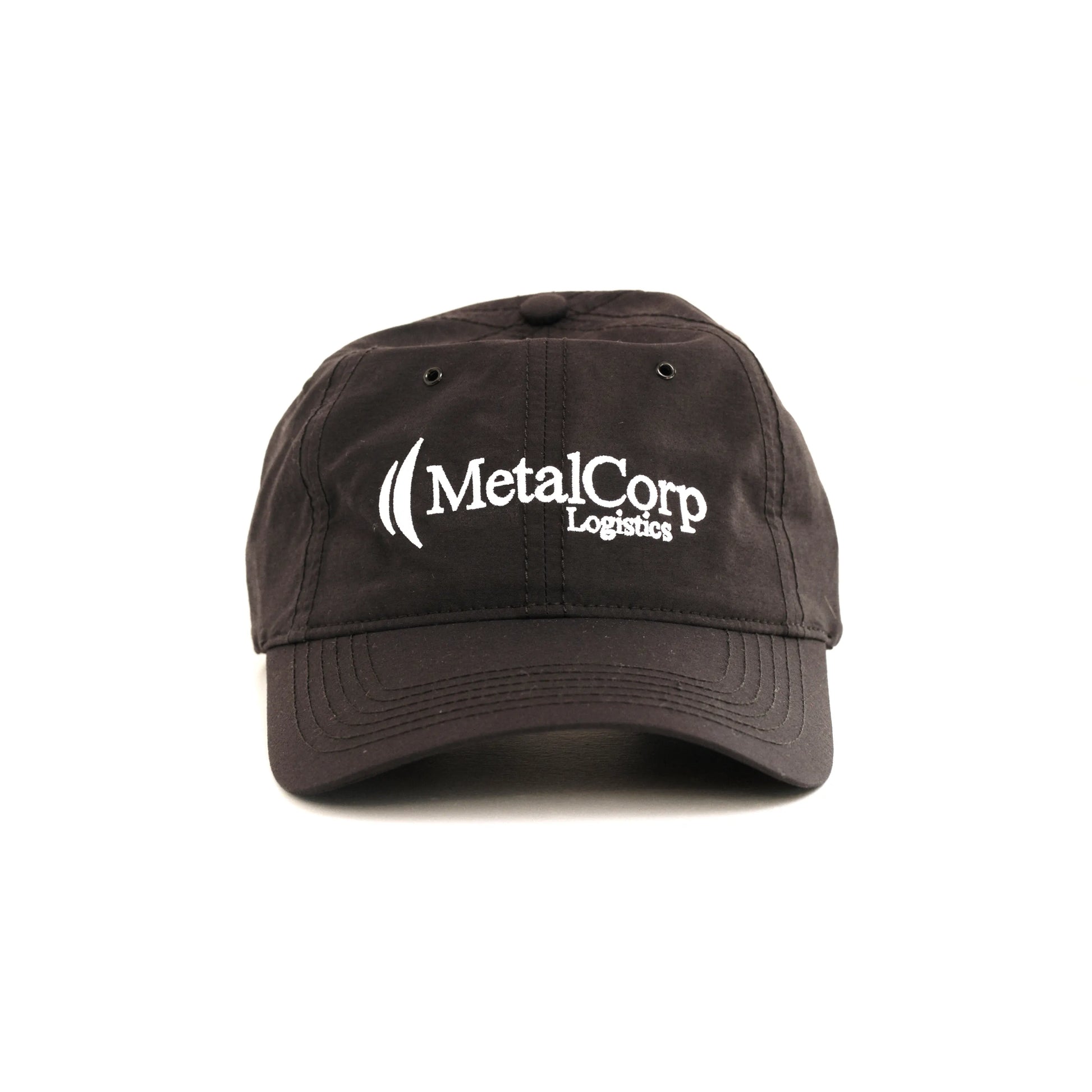 METALWOOD STUDIO METALCORP DAD HAT Black 正面