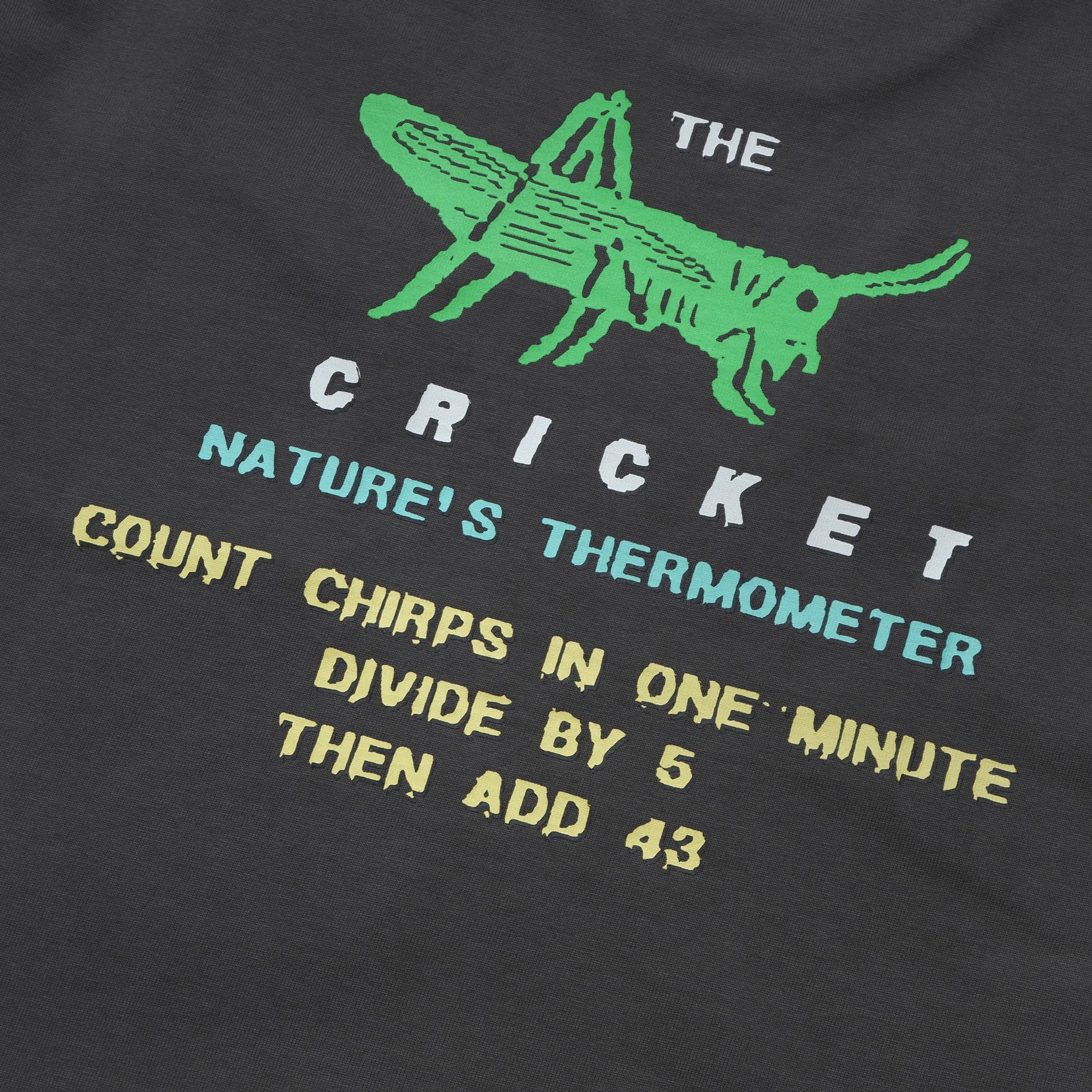METALWOOD STUDIO CRICKET HEAVY POCKET T-SHIRT Tar ロゴ