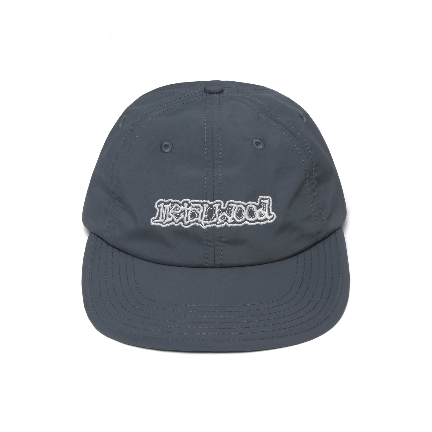 METALWOOD STUDIO DEWEY SOFT BRIM HAT navy フロントデザイン キャップ 全体ビュー