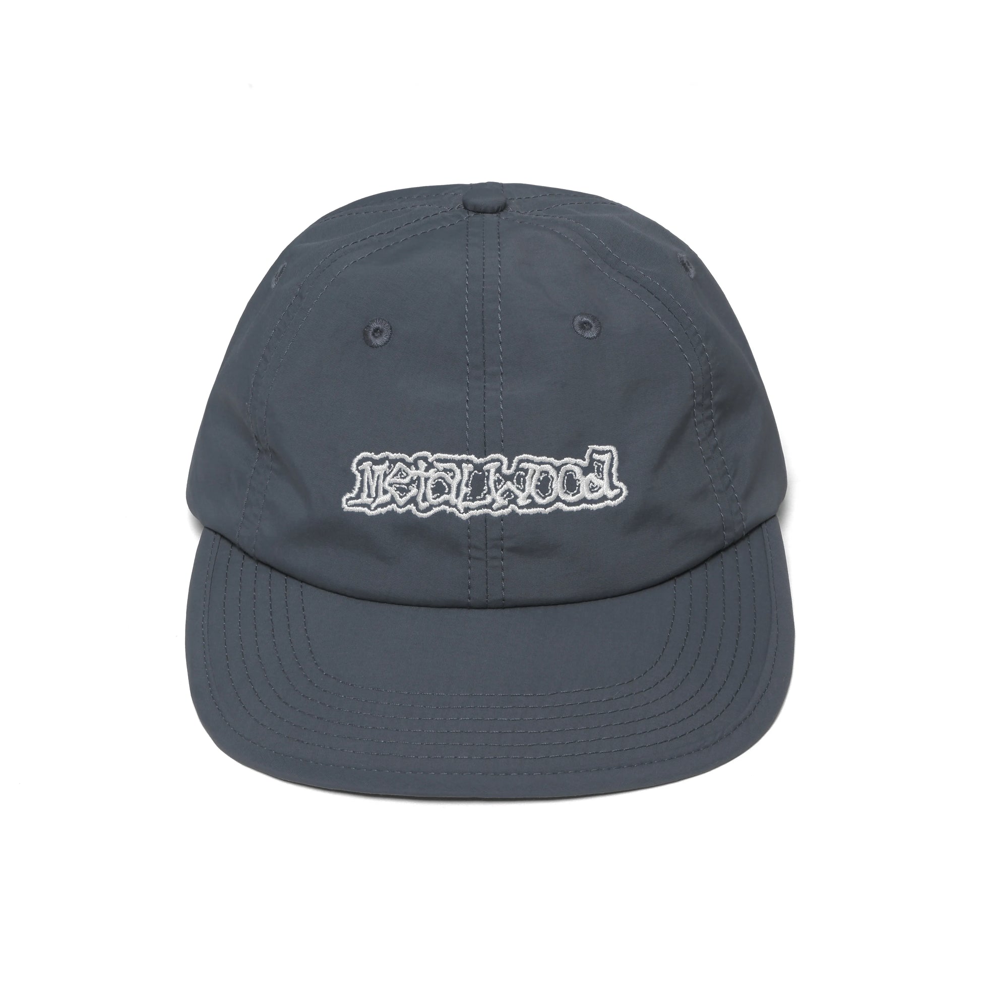 METALWOOD STUDIO DEWEY SOFT BRIM HAT navy フロントデザイン キャップ 全体ビュー