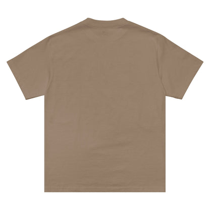 METALWOOD STUDIO STONEHENGE T-SHIRT fatigue green バックデザイン 背面シルエット