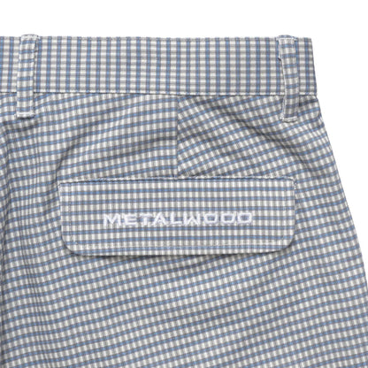 METALWOOD STUDIO TROPHY SHORT plaid【26SS-07-05】(N)
