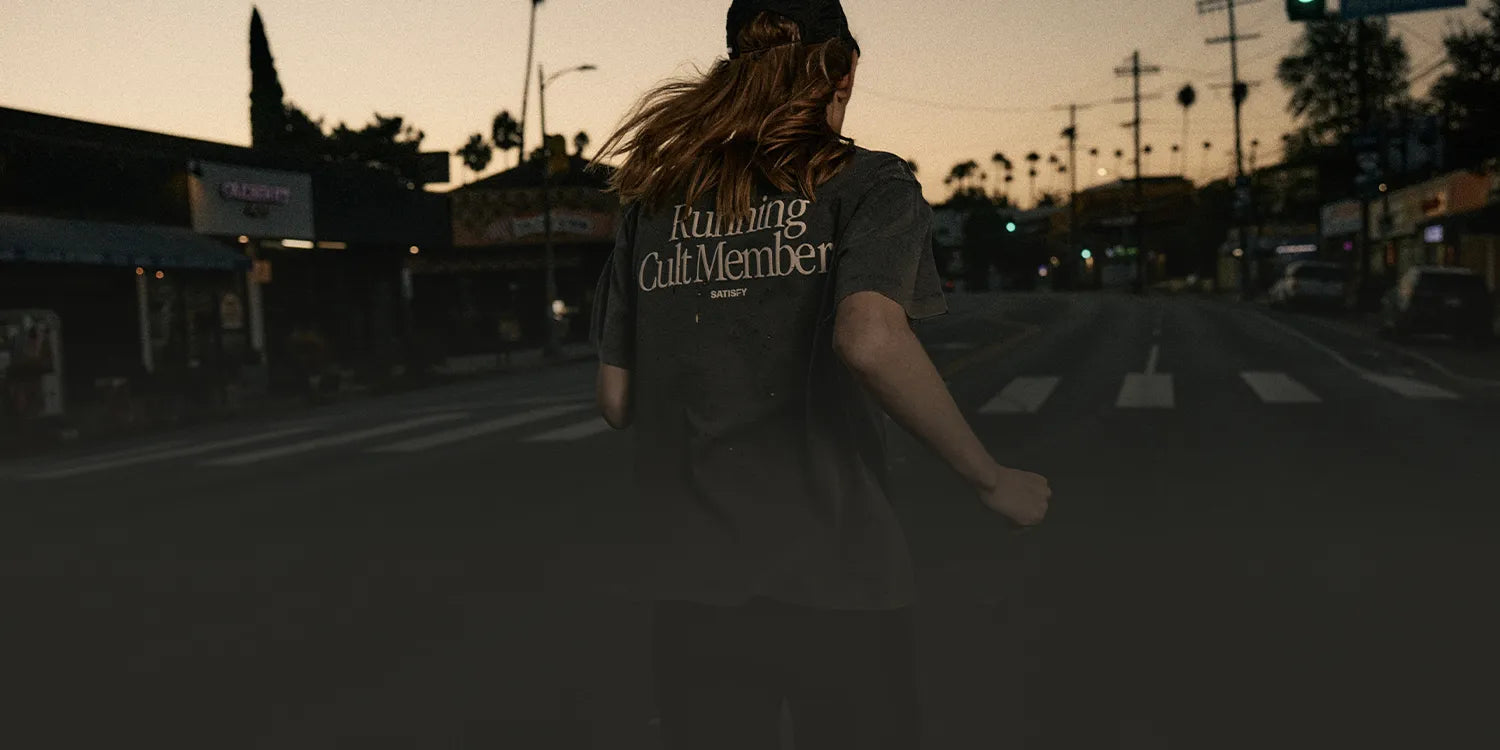 SATISFY SS26 Collection Banner