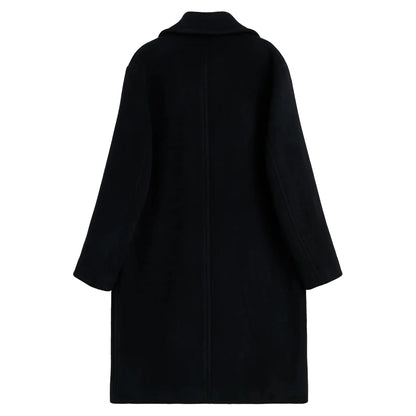 SUNFLOWER DB Over Coat Black 商品画像 背面