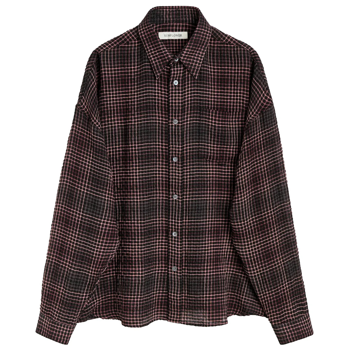 SUNFLOWER Stable Shirt Pink Check【1335】 商品写真