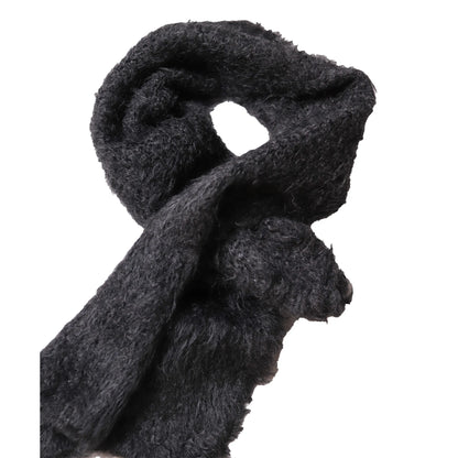 MEIAS Silk Blushed Muffler Charcoal【STMU-6A12】(N)
