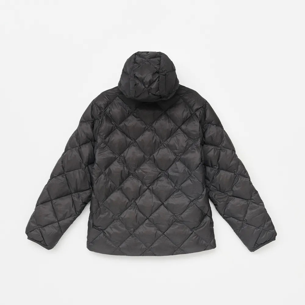 Hiking Patrol BASE LT DOWN HOODED JACKET CHARCOAL BLACK【AW25003】(N)