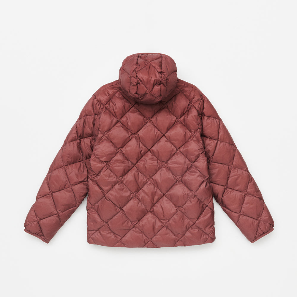 Hiking Patrol BASE LT DOWN HOODED JACKET MAROON【AW25003】(N)