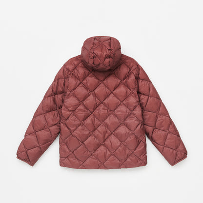 Hiking Patrol BASE LT DOWN HOODED JACKET MAROON【AW25003】(N)