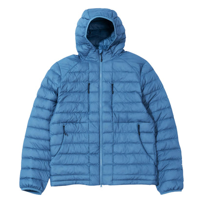 Hiking Patrol Horizon UL 800FP Hooded Down Jacket Slate Blue 商品画像 正面