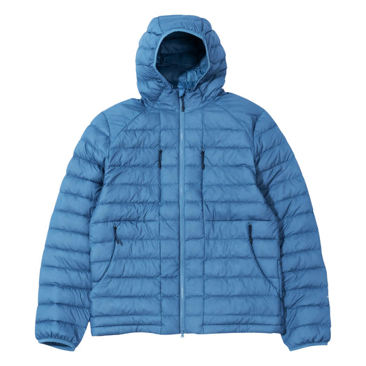 Hiking Patrol Horizon UL 800FP Hooded Down Jacket Slate Blue 商品画像 正面