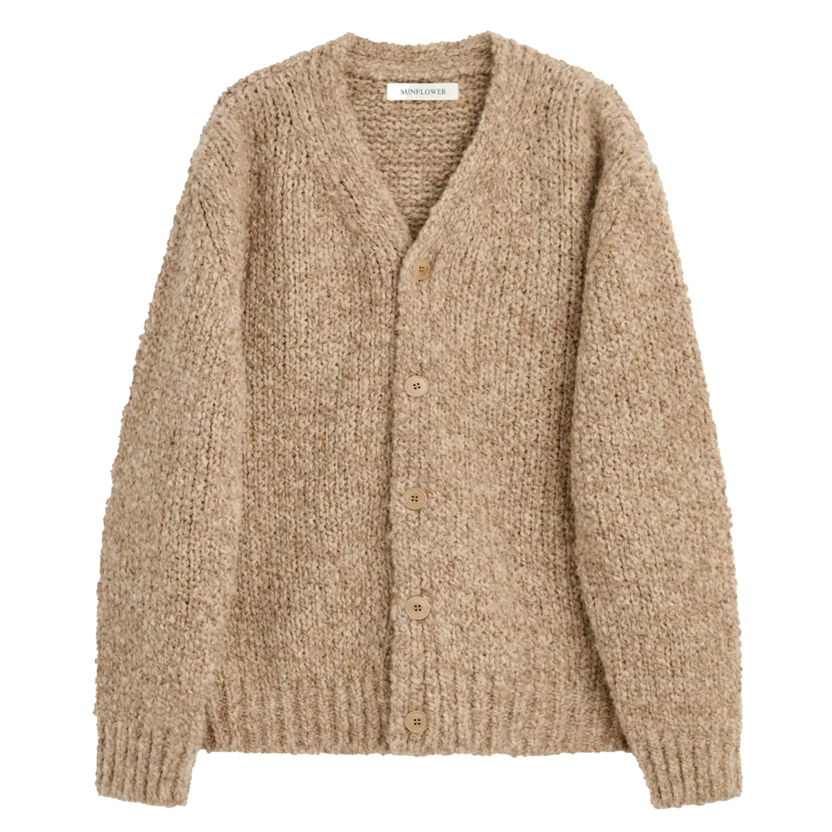 SUNFLOWER John Cardigan Bark Sand【3092】 商品写真 正面
