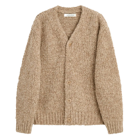 SUNFLOWER John Cardigan Bark Sand【3092】 商品写真 正面